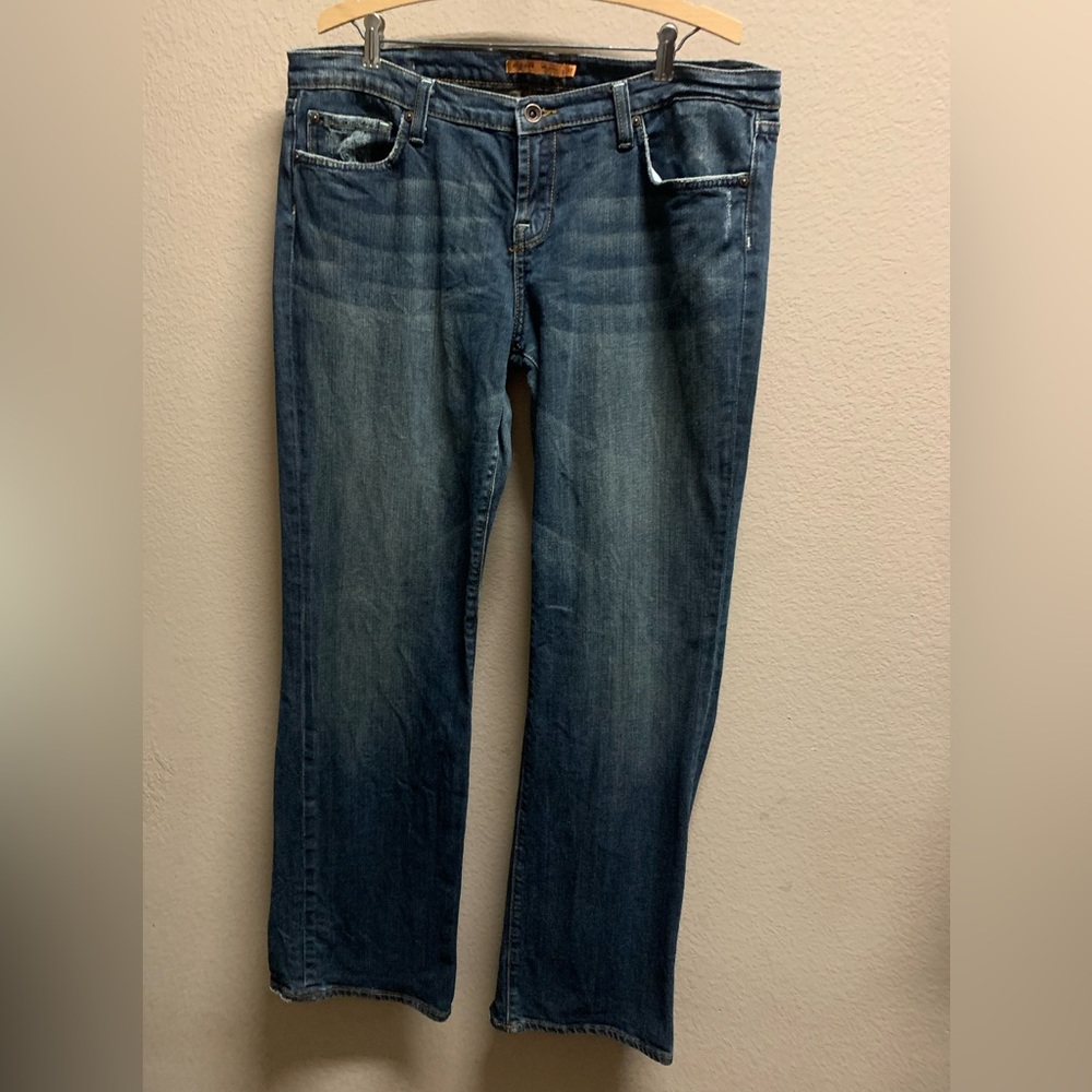 VIGOSS VINTAGE WESTERN BOOTCUT DARK WASH JEANS